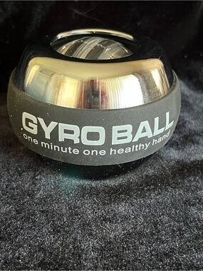 All-Metal Power GYRO BALL Weighted Auto-Start Hand Wrist Forearm Trainer